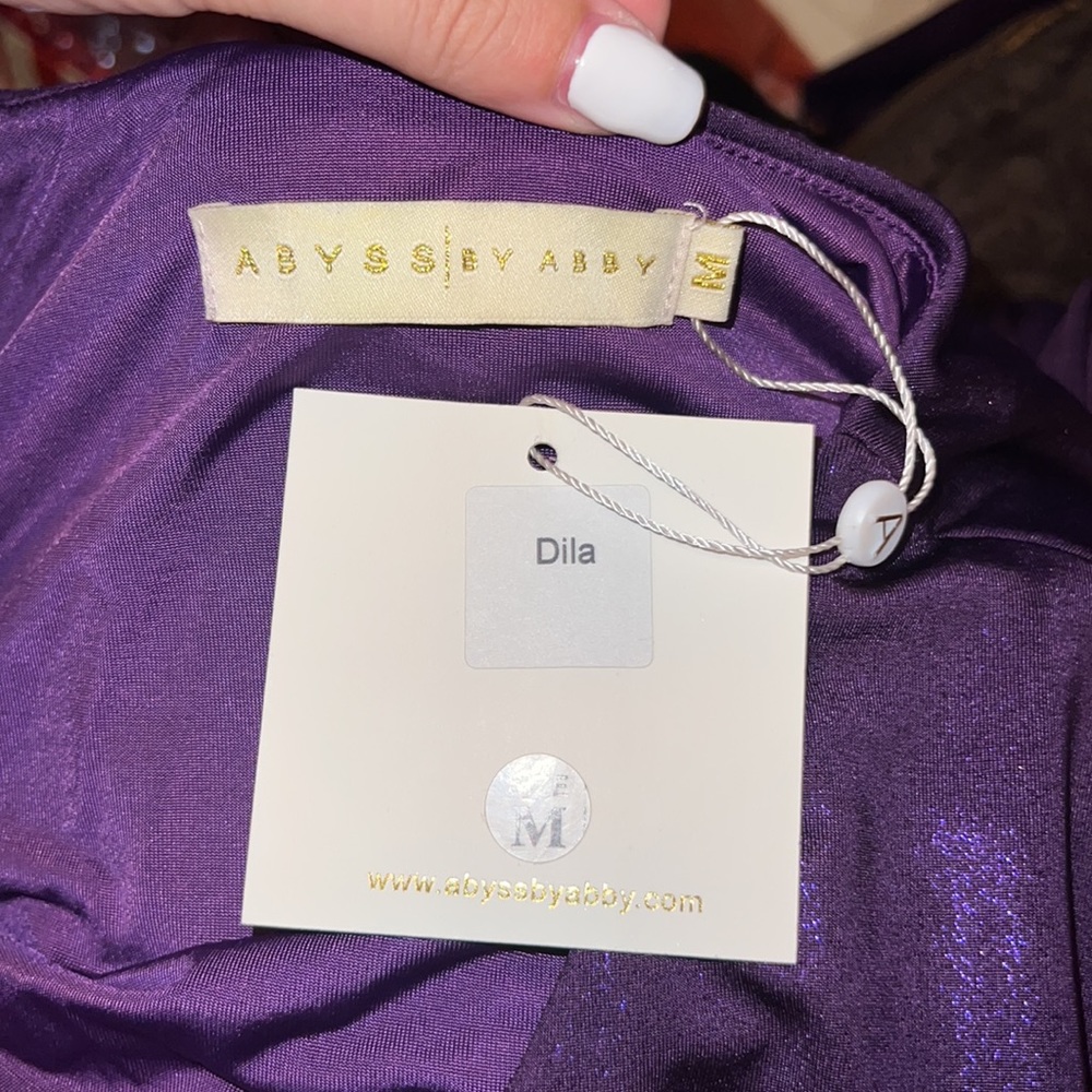 Abyss By Abby Dila Purple Dress - Picture 5 of 5